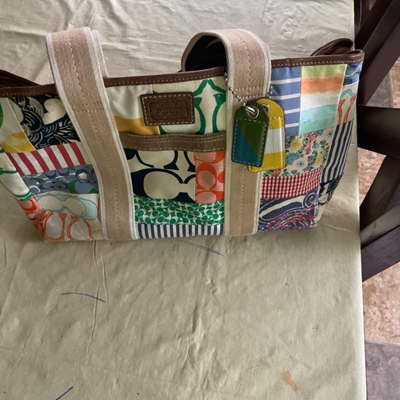 Coach patchwork purse - Picture 7 of 7